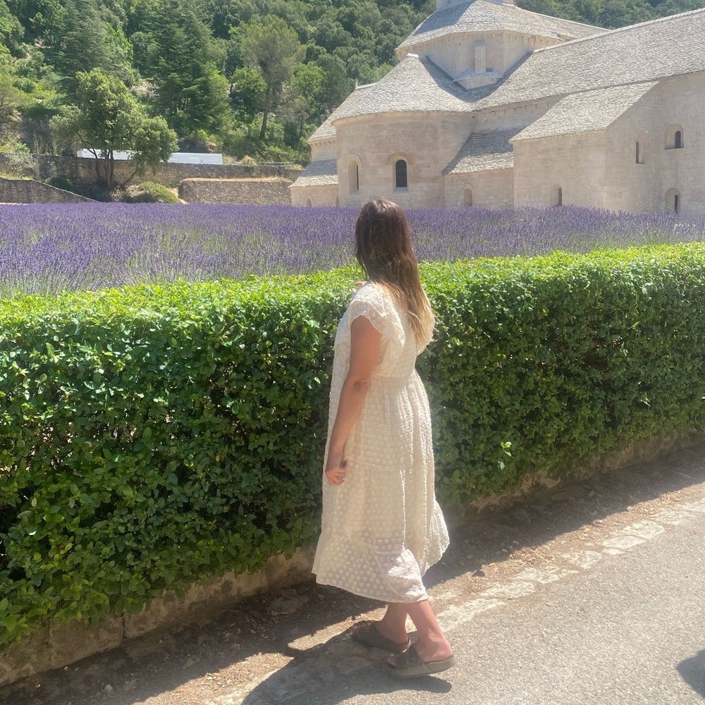 Ivory Flowy Dress - Picture 4 of 5